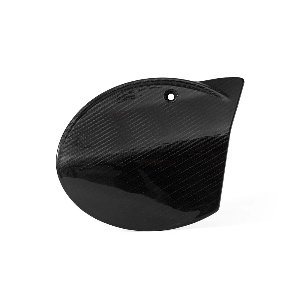 Motorcycle Part 100% Full Carbon Fiber Side Panels for Scrambler Cafe Racer Glassy Black